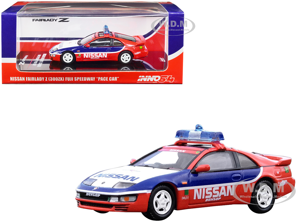 Nissan Fairlady Z (300ZX) RHD (Right Hand Drive) Fuji Speedway Pace Car 1/64 Diecast Model Car by Inno Models