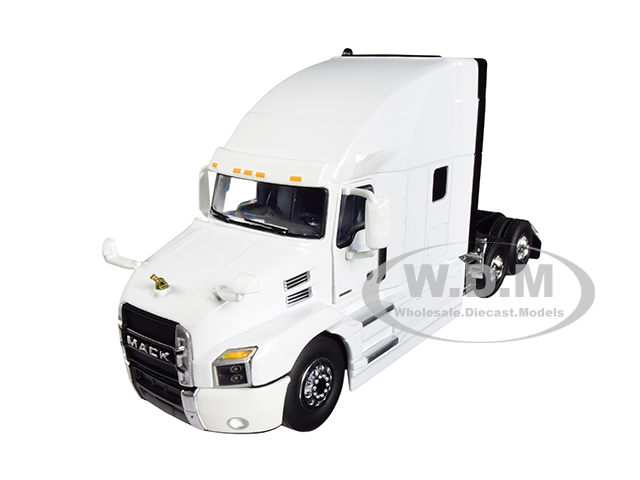 Image of Mack Anthem Sleeper Cab Arctic White 1/50 Diecast Model Car by First Gear