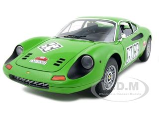 Image of Ferrari Dino 246 GT 83 1000km of 1971 Nurburgring Elite Edition 1/18 Diecast Car Model by Hotwheels