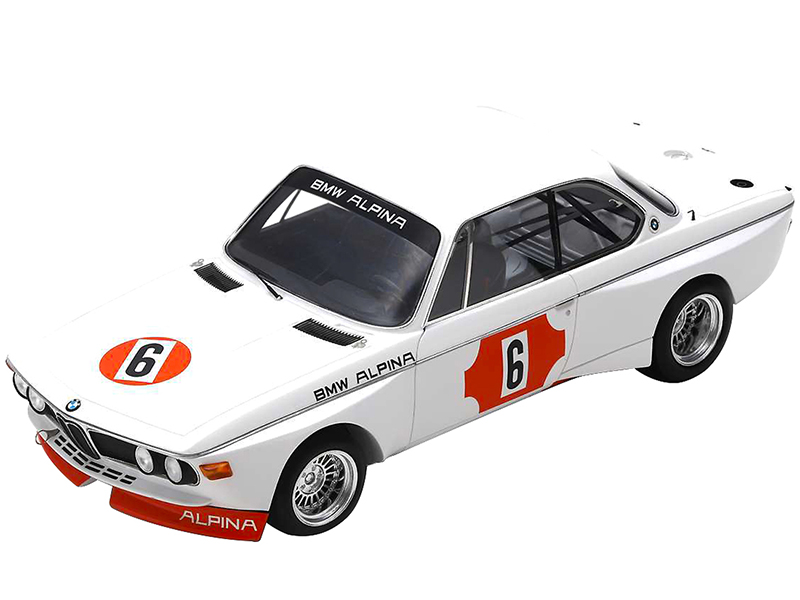 BMW 3.0 CSL #6 Niki Lauda - Brian Muir Winner 4H Monza (1973) 1/18 Model Car by Spark