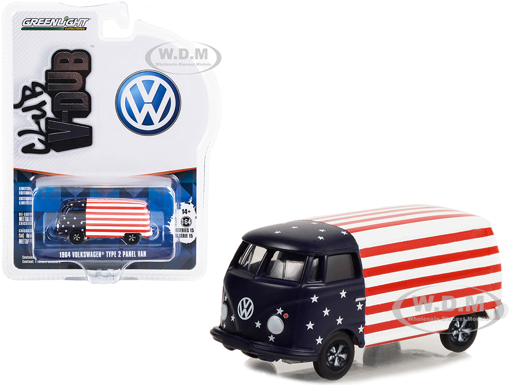 1964 Volkswagen Type 2 Panel Van American Flag Livery 