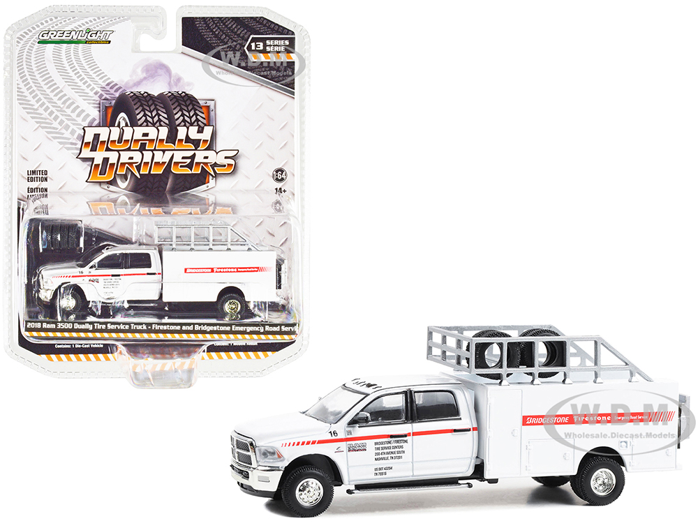 2018 Ram 3500 Dually Tire Service Truck White 