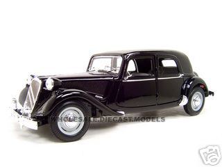 Image of 1952 Citroen 15CV 6CYL Black 1/18 Diecast Model Car by Maisto