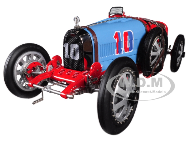Image of Bugatti T35 10 National Colour Project Grand Prix Chile Limited Edition to 300 pieces Worldwide 1/18 Diecast Model Car by CMC