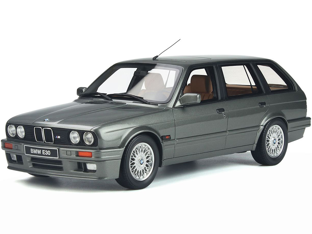 BMW E30 Touring 325I Dolphin Gray Metallic Limited Edition to 3000 pieces Worldwide 1/18 Model Car by Otto Mobile