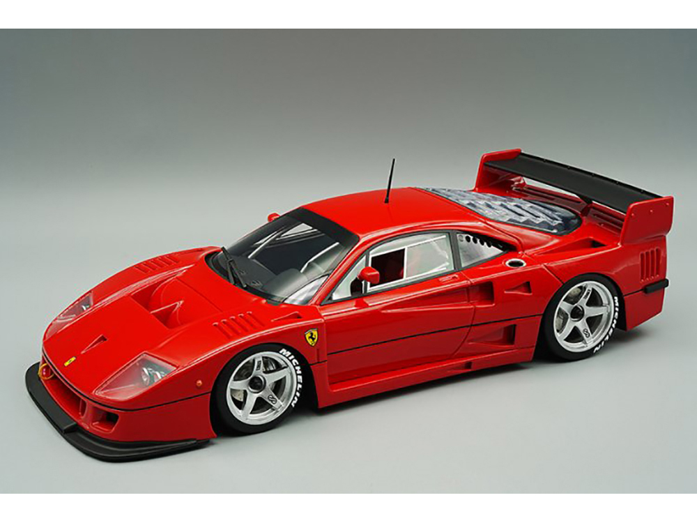 1996 Ferrari F40 LM "Press Version" Red "Mythos Series" Limited Edition to 235 pieces Worldwide 1/18 Model Car by Tecnomodel