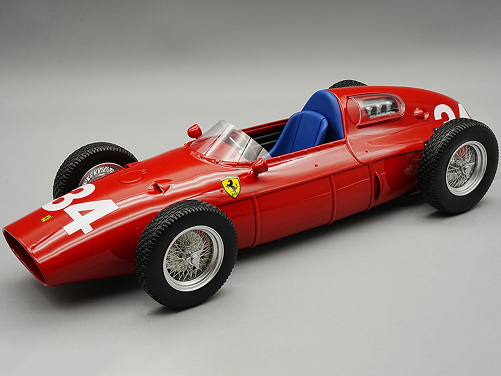 Ferrari 246P F1 1960 Monaco GP Driver Richie Ginther Limited Edition 1/18 Model Car by Tecnomodel