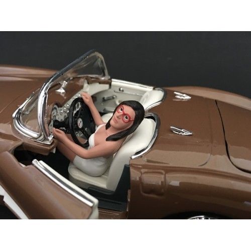 Female Driving Figurine for 1/18 Scale Models by American Diorama