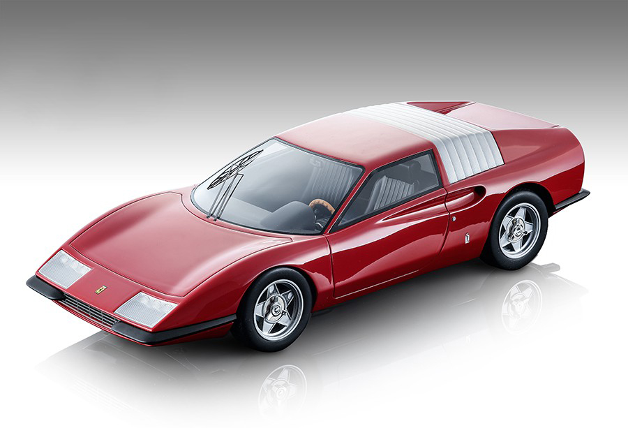 1968 Ferrari P6 Pininfarina Gloss Red "mythos Series" Limited Edition To 120 Pieces Worldwide 1/18 Model Car By Tecnomodel