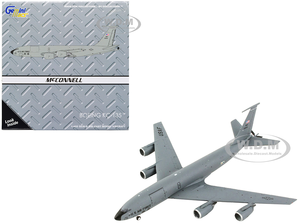 Boeing KC-135RT Stratotanker Tanker Aircraft McConnell Air Force Base United States Air Force Gemini Macs Series 1/400 Diecast Model Airplane by GeminiJets