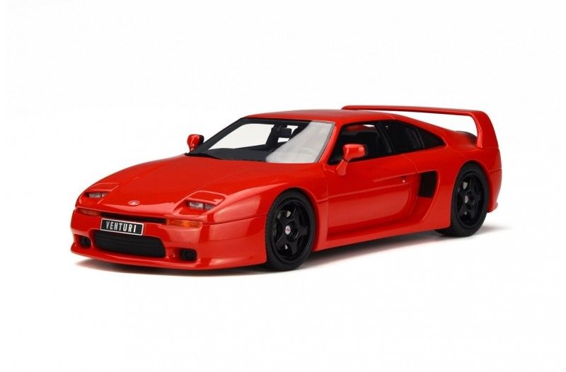 Image of Venturi 400 GT Phase 2 Red Limited Edition to 1000pcs 1/18 Model Car by Otto Mobile