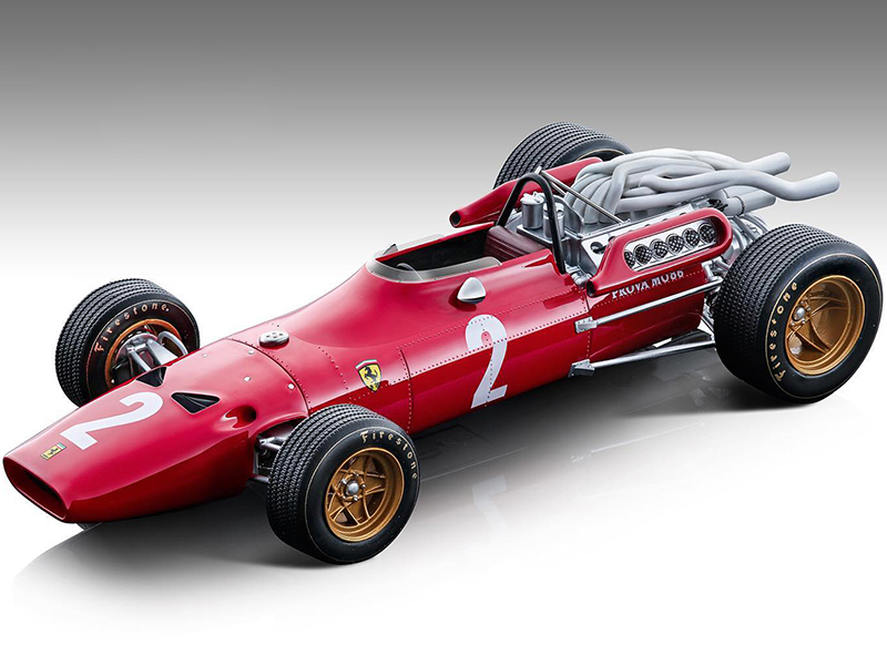 Image of Ferrari 312F1-67 2 Chris Amon Formula One F1 Italian GP (1967) "Mythos Series" Limited Edition to 115 pieces Worldwide 1/18 Model Car by Tecnomodel