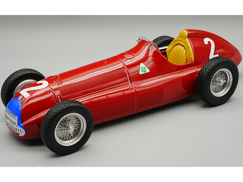 Alfa Romeo 158 #2 Nino Farina Winner Formula One F1 British GP (1950) Limited Edition to 90 pieces Worldwide Mythos Series 1/18 Model Car by Tecnomodel