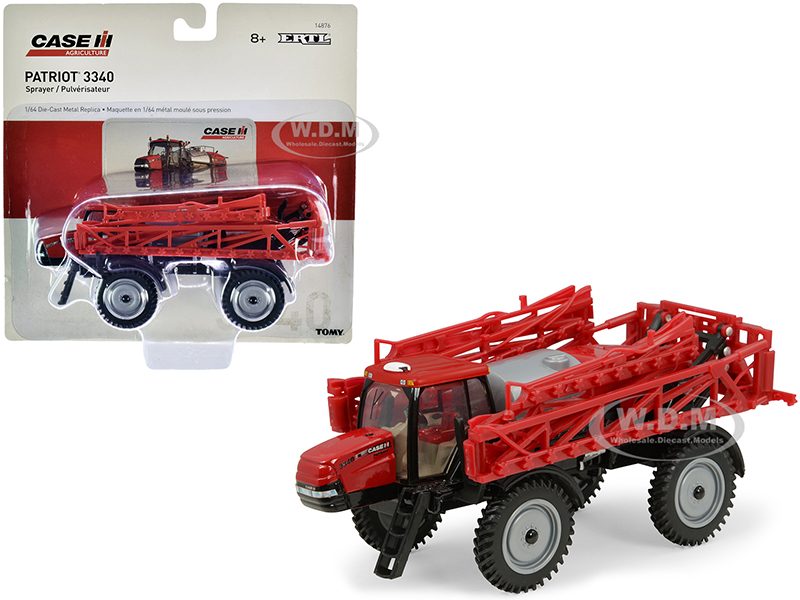 Image of Case IH Patriot 3340 Sprayer Red "Case IH Agriculture" 1/64 Diecast Model by ERTL TOMY