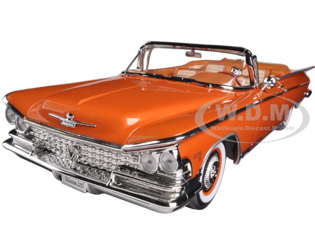 1959 Buick Electra 225 Convertible Copper 1/18 Diecast Model Car by Road Signature
