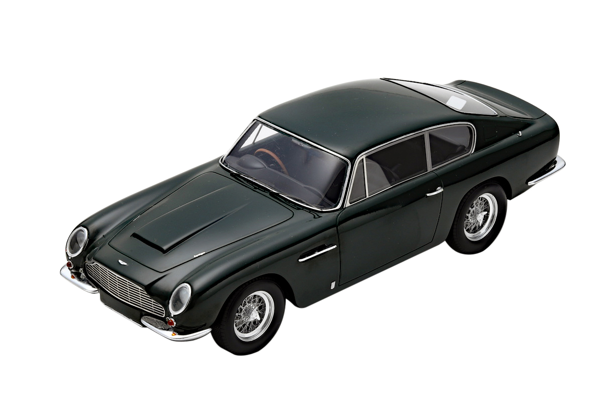 Image of Aston Martin DB6 RHD (Right Hand Drive) Dark Green 1/18 Model Car by Spark