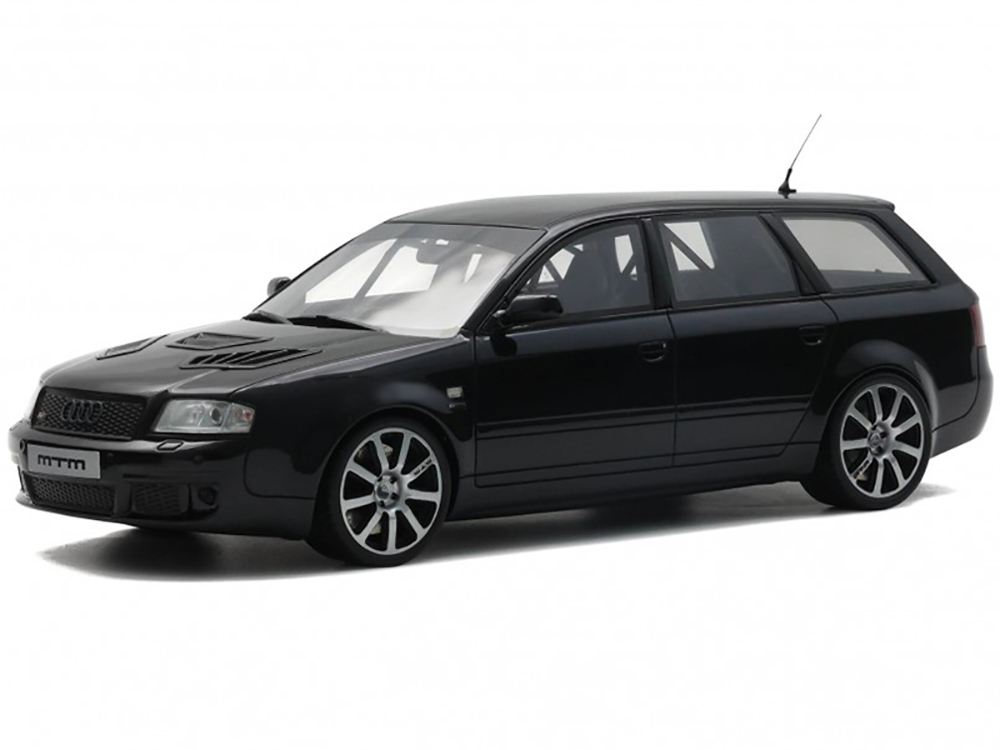 2004 Audi RS 6 Clubsport MTM Black Limited Edition to 3000 pieces Worldwide 1/18 Model Car by Otto Mobile