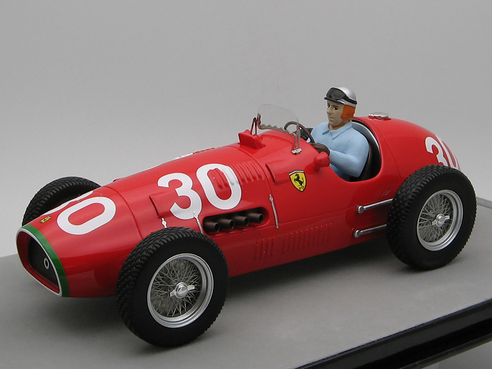 Ferrari 500 #30 Piero Taruffi Winner Formula Two F2 Swiss GP (1952) with Driver Figure Mythos Series Limited Edition to 55 pieces Worldwide 1/18 Model Car by Tecnomodel
