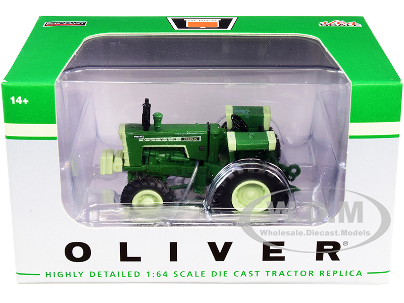 Oliver 1955 2WD Tractor with Power Assist and Duals 1/64 Diecast Model by Speccast