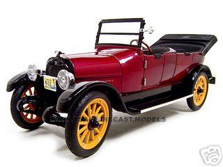 1917 REO Touring  Burgundy 1/18 Diecast Model Car by Signature Models