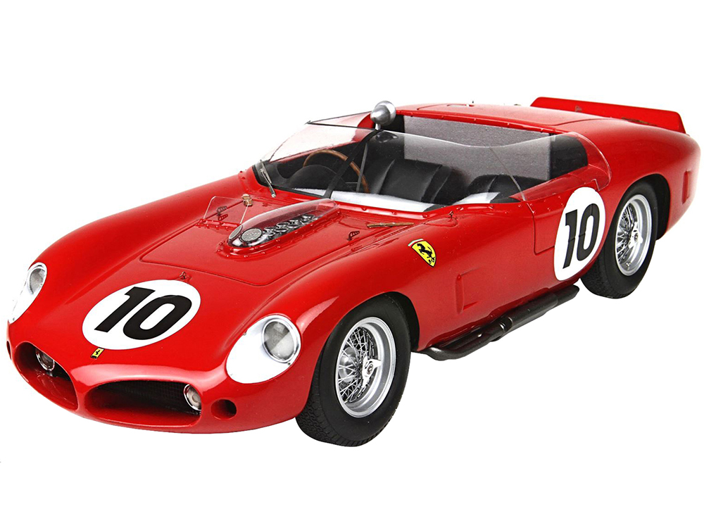 Ferrari 250 TR61 10 Olivier Gendebien - Phil Hill Winner "24 Hours of Le Mans" (1961) with DISPLAY CASE Limited Edition to 600 pieces Worldwide 1/18