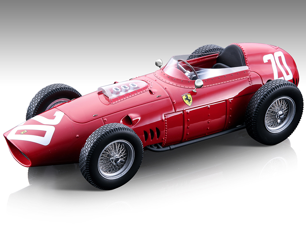 Ferrari 246/256 Dino #20 Phil Hill Winner Formula One F1 Italy GP (1960) Limited Edition to 180 pieces Worldwide 1/18 Model Car by Tecnomodel
