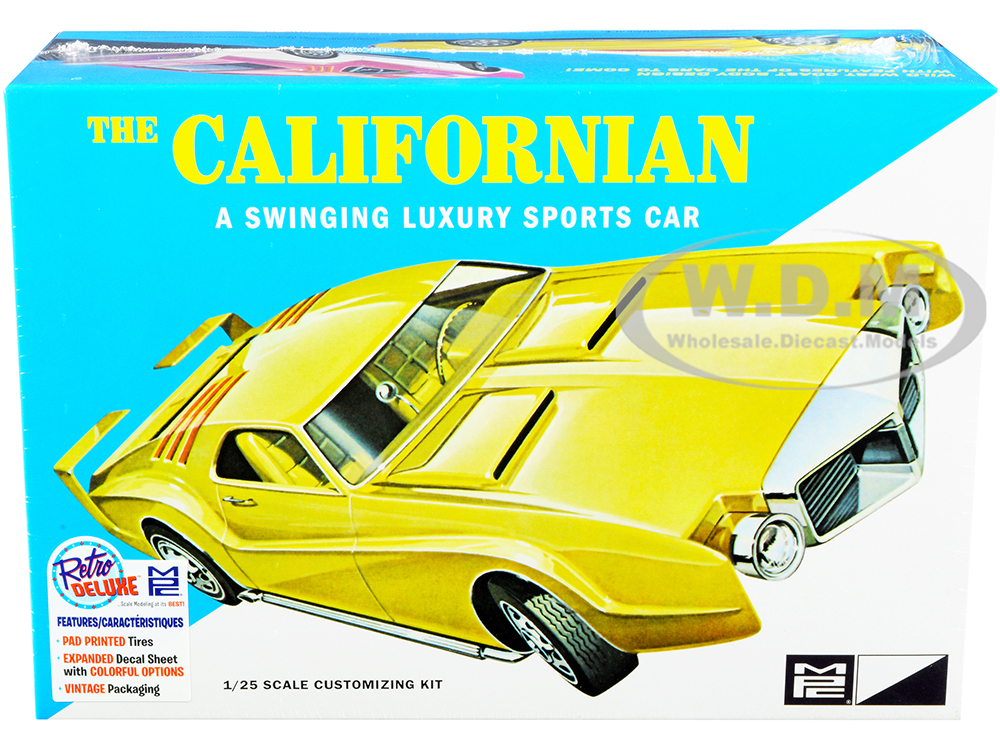 Skill 2 Model Kit 1968 Oldsmobile Toronado Custom "The Californian" 1/25 Scale Model by MPC