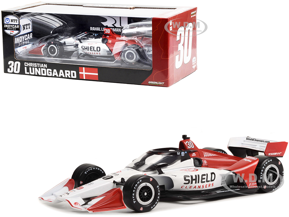 Dallara IndyCar 30 Christian Lundgaard "Shield Cleansers" Rahal Letterman Lanigan Racing (Road Course Configuration) "NTT IndyCar Series" (2022) 1/18