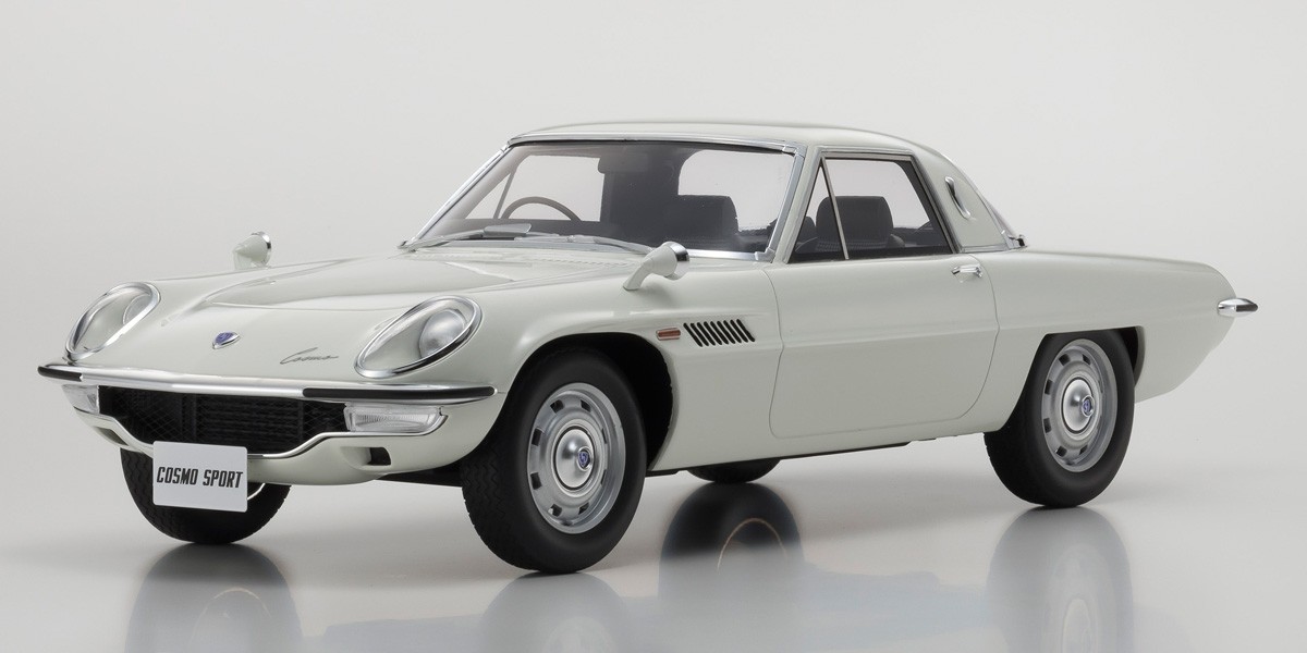 Image of Mazda Cosmo Sport White Limited Edition to 600 pieces Worldwide 1/12 Model Car by Kyosho
