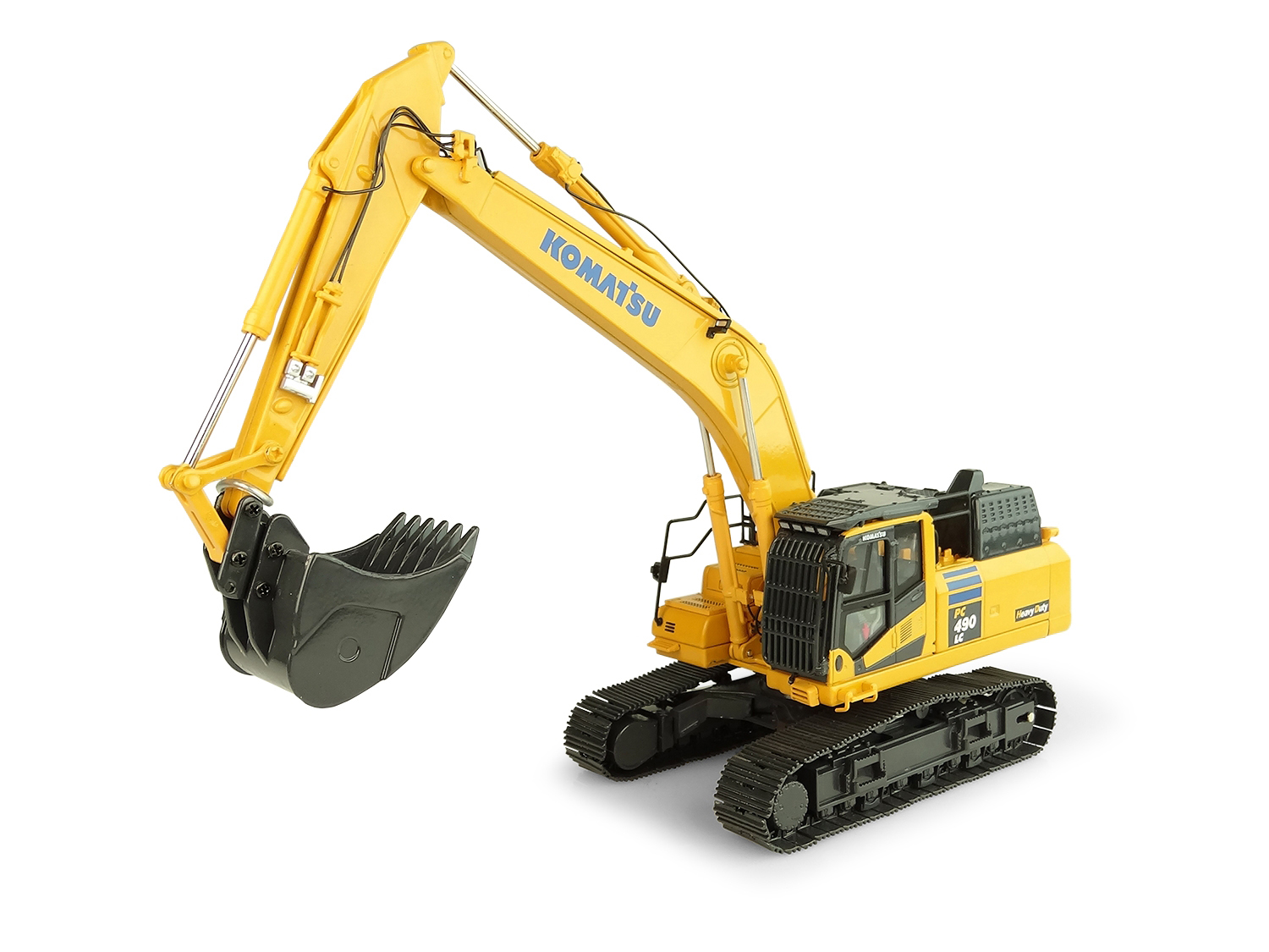 Image of Komatsu PC490LC-11 Heavy Duty Tracked Excavator 1/50 Diecast Model by Universal Hobbies