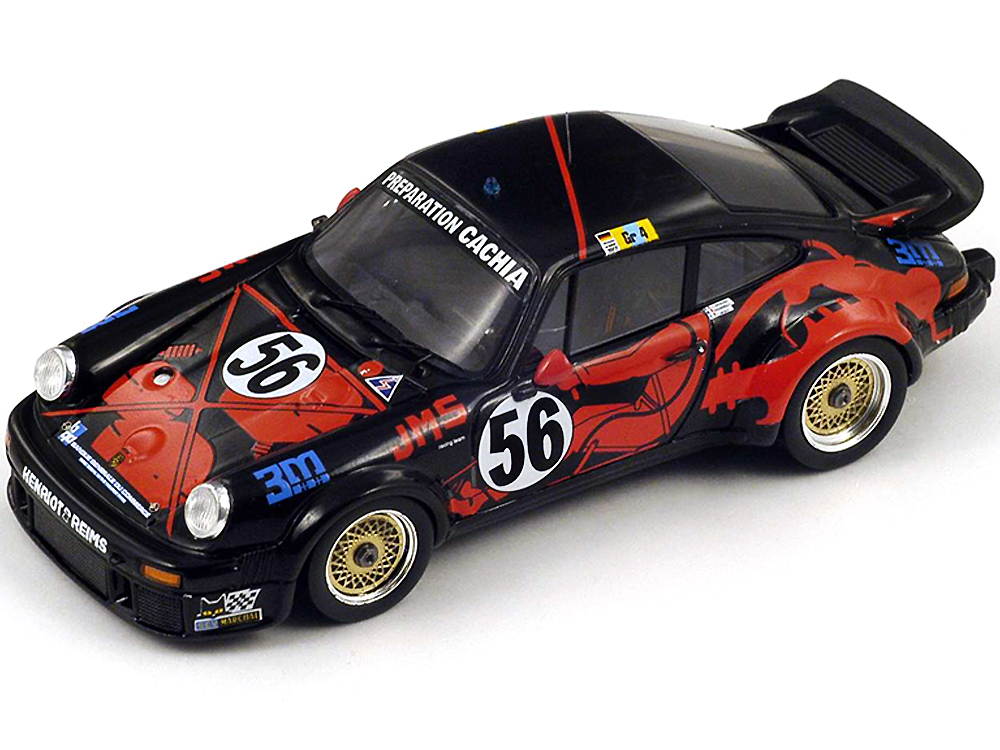 Porsche 934 No.56 24H Le Mans 1977 C. Grandet- J-L Bousquet - P. Dagoreau 1/18 Model Car by Spark