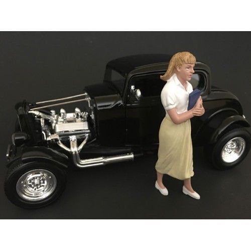 50s Style Figurine Viii For 1/18 Scale Models By American Diorama