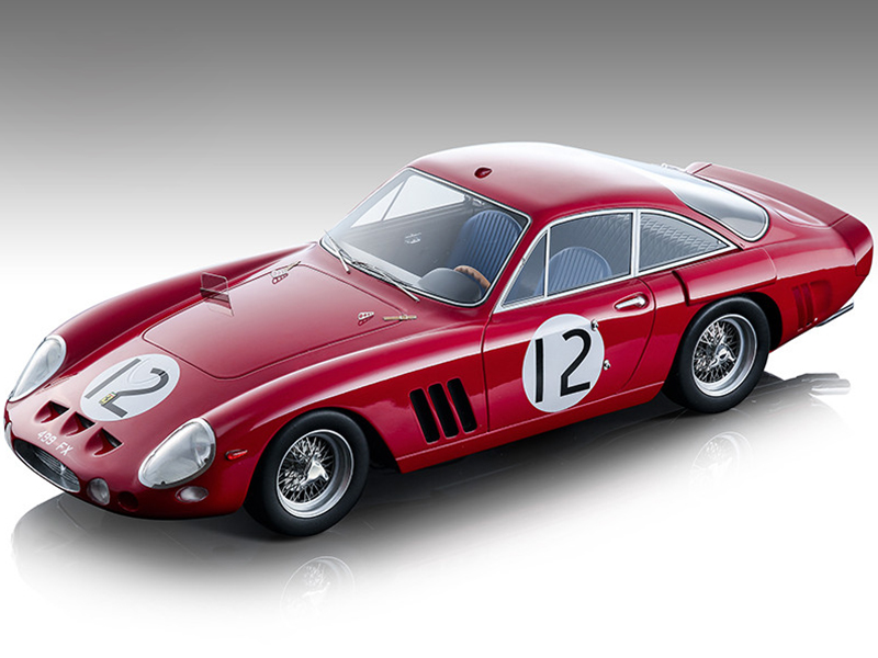 Image of Ferrari 330 LMB 12 J. Sears - M. Salmon 24 Hours of Le Mans (1963) "Mythos Series" Limited Edition to 170 pieces Worldwide 1/18 Model Car by Tecnomod
