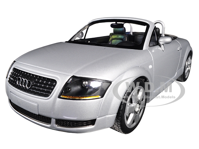 Image of 1999 Audi TT Roadster Silver Limited Edition to 300 pieces Worldwide 1/18 Diecast Model Car by Minichamps