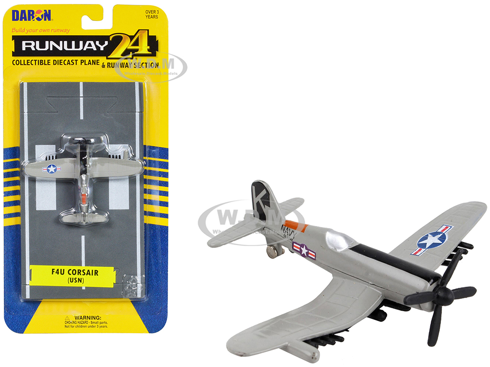 Vought F4U Corsair Fighter Aircraft Gray 