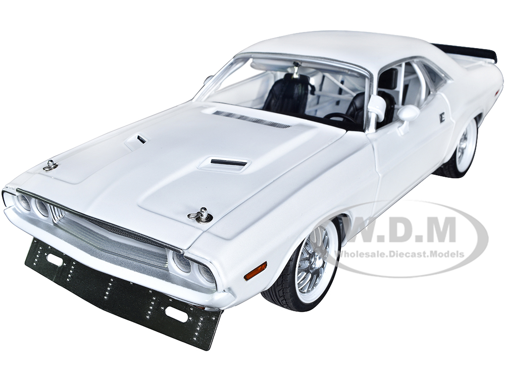 1970 Dodge Challenger Street Fighter White "Kowalski" Limited Edition to 524 pieces Worldwide 1/18 Diecast Model Car by ACME