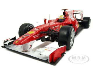 2010 F.Massa F10 Bahrain GP Ferrari Team F1 1/18 Diecast Model Car by Hotwheels