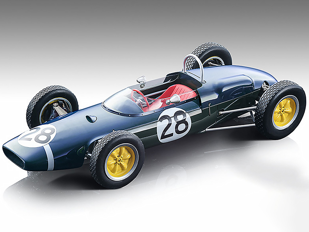 Lotus 21 28 Stirling Moss Formula One F1 Italian GP (1961) Limited Edition to 170 pieces Worldwide 1/18 Model Car by Tecnomodel