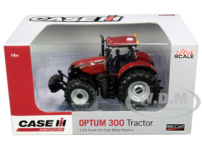Case Ih Optum 300 Tractor Red 1/64 Diecast Model By Speccast