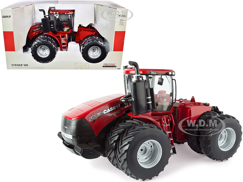 Image of Case IH Steiger 580 Tractor with Duals "Prestige Collection" 1/16 Diecast Model by ERTL TOMY