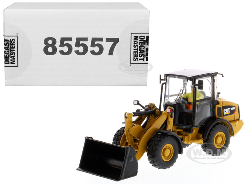 CAT Caterpillar 906M Compact Wheel Loader with Operator High Line Series 1/50 Diecast Model by Diecast Masters
