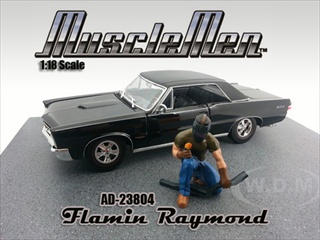 Musclemen Flamin Raymond Figure For 118 Scale Diecast Car Models By American Diorama