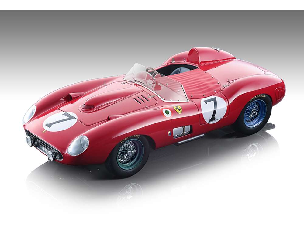 Ferrari 335S 7 Mike Hawthorn - Luigi Musso "24 Hours of Le Mans" (1957) "Mythos Series" Limited Edition to 175 pieces Worldwide 1/18 Model Car by Tec