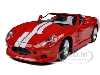 1999 Shelby Series 1 Red 1/24 Diecast Model Car By Maisto