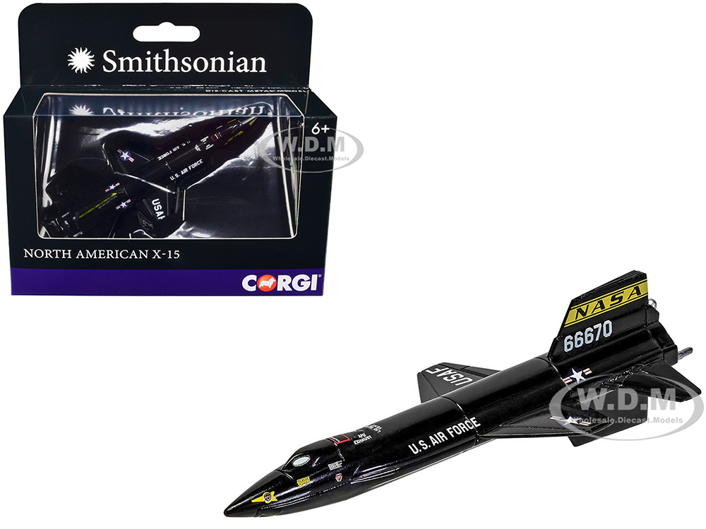 North American X-15 Rocket-Powered Aircraft NASA - US Air Force Smithsonian Series Diecast Model by Corgi