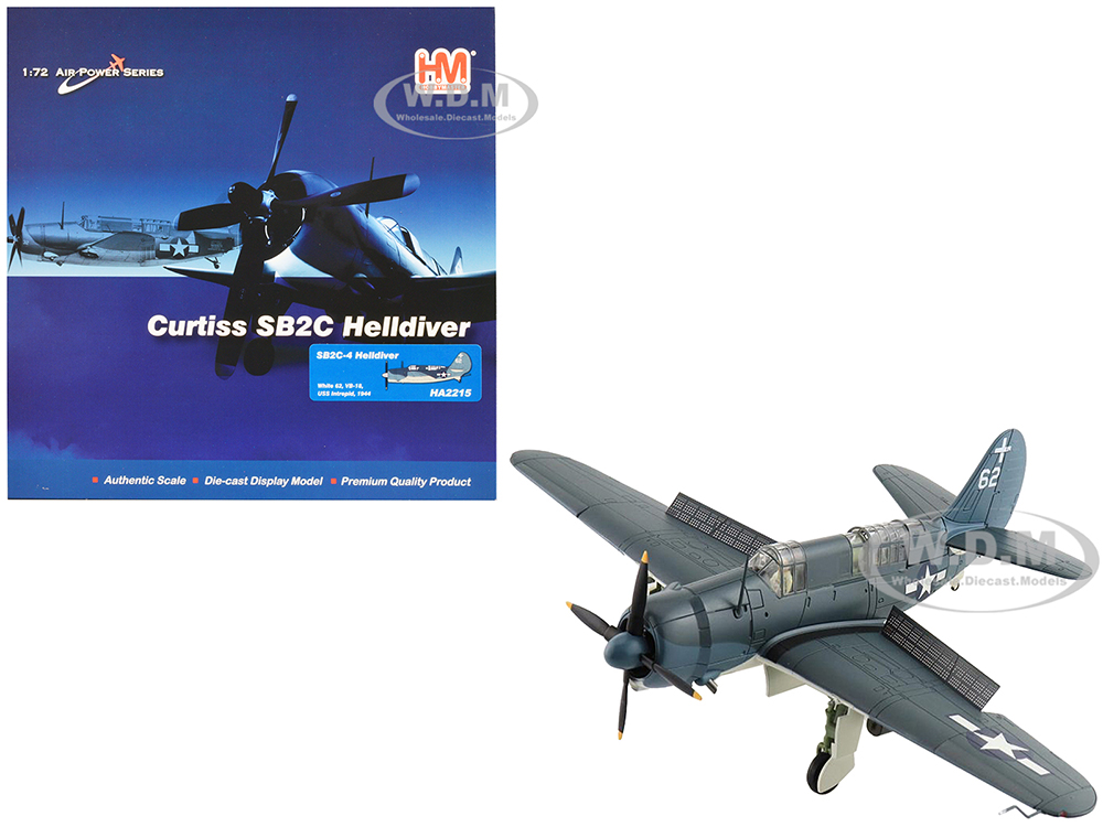 Curtiss SB2C-4 Helldiver Bomber Aircraft 