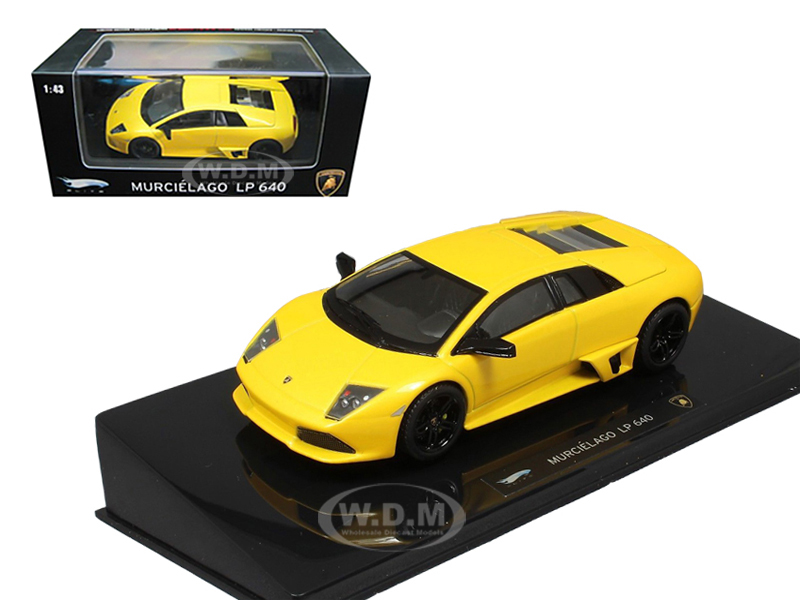 Lamborghini Murcielago Lp 640 Yellow Elite Edition 1/43 Diecast Model Car By Hotwheels