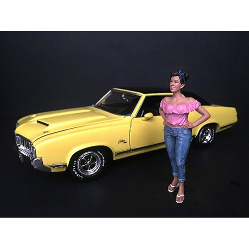 Image of "Hanging Out II" Gloria Figurine for 1/24 Scale Models by American Diorama