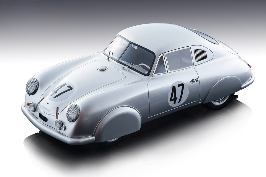 Porsche 356 Sl 47 Rudolph Sauerwein/ Robert Brunet Le Mans 24h (1951) "mythos Series" Limited Edition To 80 Pieces Worldwide 1/18 Model Car By Tecnom
