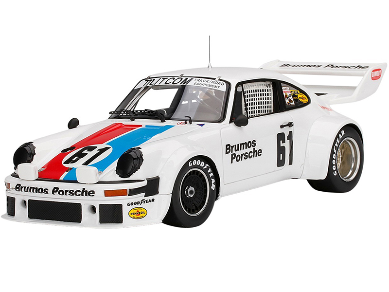 Image of Porsche 934/5 61 "Brumos Porsche" 3rd Place Sebring 12 Hours (1977) 1/18 Model Car by Top Speed